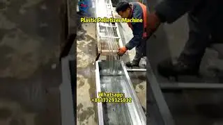 Plastic pelletizer machine | Plastic granulator for sale