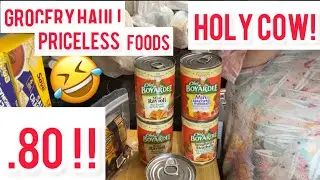 Grocery #haul!  #priceless foods