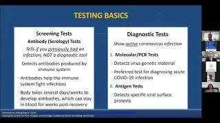 API COVID 19 TESTING TRAINING 09.30.2020