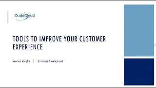 CX Tools   QudoCloud Webinar
