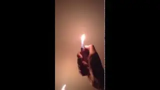 lighter with butane and rubbing alcohol