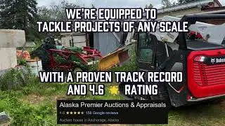 Consign with the #1 Auction House in Alaska &ndash; From Estates to Equipment #auctionswork