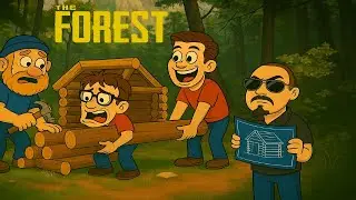 THE FOREST #theforest  chilln workn on builds