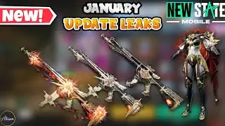 Upcoming Crates Leaks January Update 😱 - PUBG: NEW STATE MOBILE