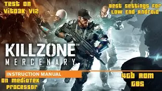 Killzone&trade; Mercenary Gameplay Test On Vita3k V12 Android G85 Settings Best Emulator For Android