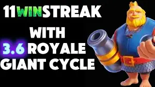 11 Wins In A Row With RG Cycle At 2,500 Trophies!!! 🏆 