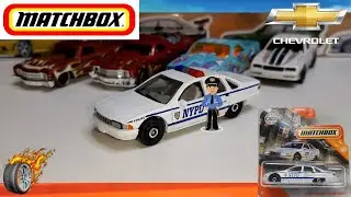 Custom Matchbox Chevy Caprice Classic Police MBX City 7/100