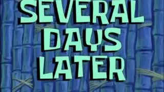 Two hours later SpongeBob meme