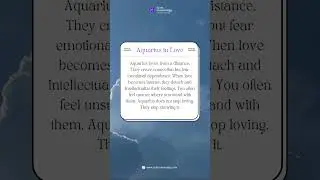 FINAL Part of Horoscopes in #Love | Why Loving Aquarius, Pisces & Capricorn is Harder Than It Looks