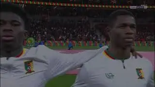 National anthem of Cameroon vs Morocco, quarter-finals of the 2025 Africa Cup of Nations