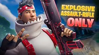 I Won Using the *EXOTIC* Explosive AR ONLY!