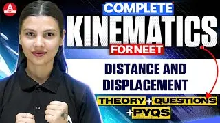 Distance and Displacement | AAROHAN Plus | Score 180/180 in NEET | Tamanna Chaudhary