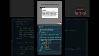 How To Create Modal With TailwindCSS & JS #coding #tailwindcss #webdesign#css #html #javascript #ai