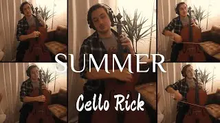One Man 12 Cellos! | Summer - Joe Hisaishi | Cello Cover