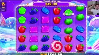 INSANE 650X WIN ON SWEET BONANZA crazy