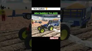 New Swaraj 744 Add New Update| Indian Desi Life Simulator 3D #trending #videogame #shorts