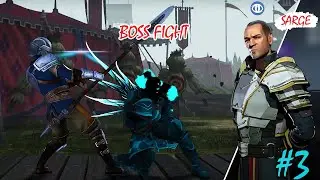 Shadow fight 3 - Defeat Sarge EASY IN 2025 (Boss Fight - Chapter 1)