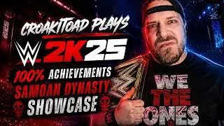 Let's Play: WWE 2K25 (Showcase Mode 100% Unlocks)