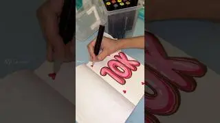 10k fam💓 #art #sketchful #kerala #creative #arts #sketch #unboxing #shorts #treanding #calm #paint