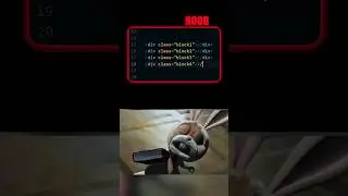 Noob vs pro in html code 