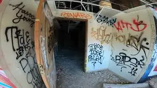 Haunted!? You decide, George airforce base daytime walk through. Creepy place to walk alone.