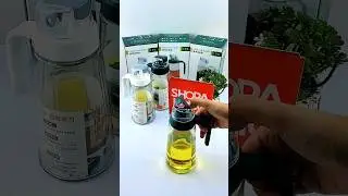 Auto Flip Oil Bottle Dispenser #oilbottle #oilbottledispenser #shopaholic