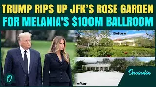 Trump Bulldozes White House Rose Garden for Mar-a-Lago Patio &mdash; Blames &lsquo;Wet Grass&rsquo; for Women Falling