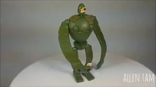 Toys and Models quick look # 50: Ensky 3D Jigsaw Puzzle Castle In The Sky Garden Robot