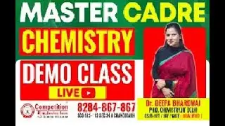MASTER CADRE CHEMISTRY CLASS|Master Cadre Chemistry Demo Online Coaching| Demo -1|#competitionguru