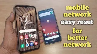 Samsung galaxy a15 5g mobile network reset | how to reset mobile network