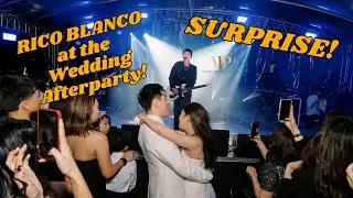 BEST AFTERPARTY EVER! Groom surprises his bride with a Rico Blanco concert on their wedding day!