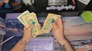 Budget with me and Cash Stuffing 7/29/25