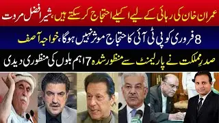 PTI's protest on February 8 will not be effective | I can protest alone for Imran Khan's release