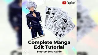 How to Make ADVANCED Manga Edits | Full Tutorial for Beginners | CapCut