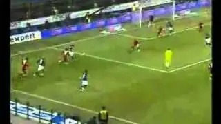 inter - roma ( goal di zanetti - commento recalcati ).flv