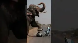 An Elephant Gently Saved a Baby 🐘💔 This Moment Touched Millions