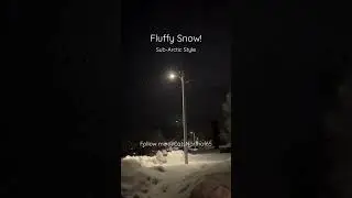 Fluffy Snow! #nwt #arctic #snow #dreamy