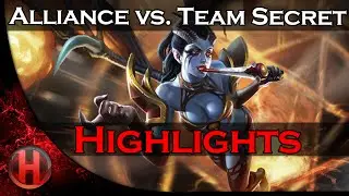 Alliance vs. Team Secret Highlights Starladder S12 Dota 2