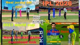 New Cricket game download link l God cricket 26 #realcricket24 #realcricket20 #gamechanger #krafton