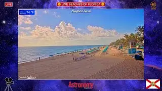 🌞 LIVE BEACHES OF FLORIDA - 4K HDR 🌞