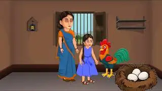 गरीब अंडे वाली बनी अमीर｜｜ cartoon story｜｜ hindi kahaniya｜｜ Mor Fun&Learn Toons
