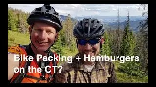 Bike Packing for Hamburgers on the CT is....difficult
