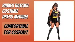 REVIEW (2026): Rubies Batgirl Costume Dress Medium. Features