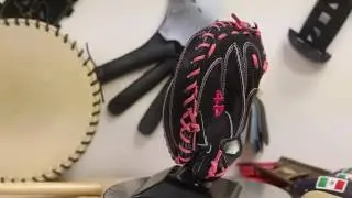 44 Pro Custom Baseball Glove Signature Series Black Pink Catchers Mitt
