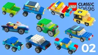 LEGO Classic 10696 Car Ideas Building Instructions Collection 02