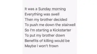 Original Vine Song - My Brother Pushed Me