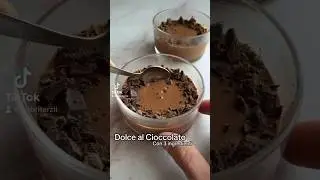 DOLCE CON 3 INGREDIENTI ricetta su ig: gabriterzi #cioccolato#ricette#dolci