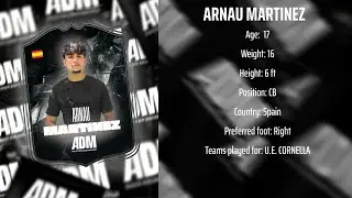 HIGHLIGHTS ARNAU MARTINEZ -  AVAILABLE FALL 2026