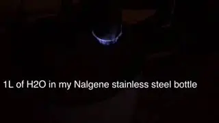 Tomshoo Titanium Alcohol Stove Test