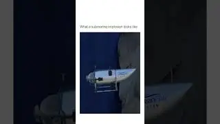titanic submersible model sinking #shorts #short #viral #viralvideo
